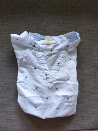 Conjunto premamá H&M - camisa y shorts