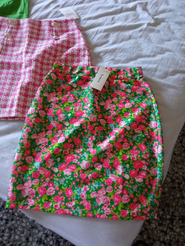 4 Faldas Colores Variados