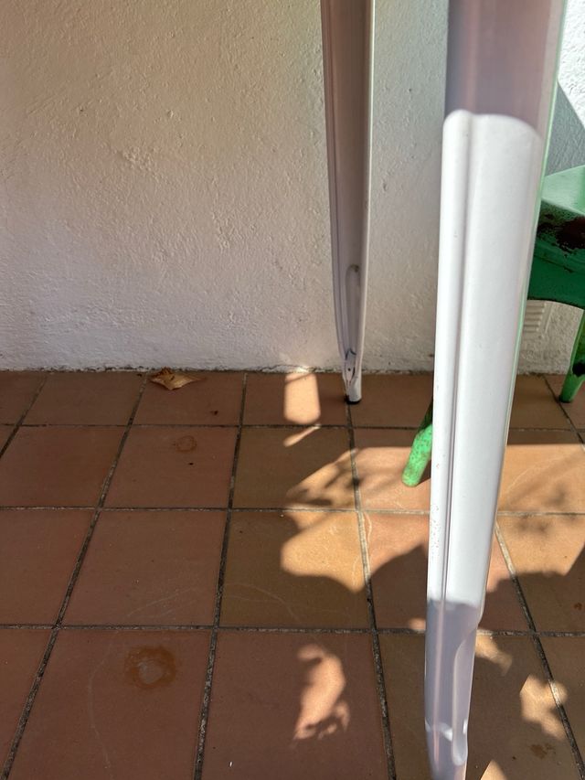 Mesa madera metal 80x80cm