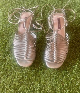 Sandalias Uterqüe Plata