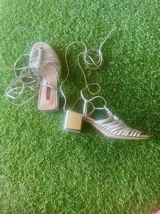 Sandalias Uterqüe Plata