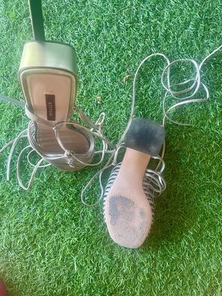 Sandalias Uterqüe Plata