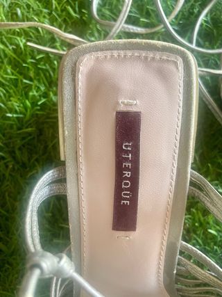 Sandalias Uterqüe Plata