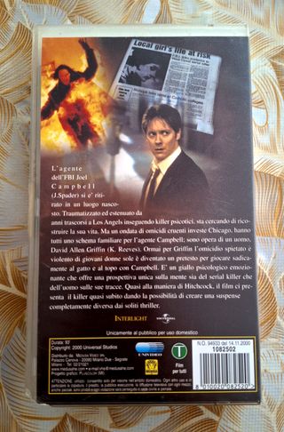 VHS The Watcher di Joe Charbanic