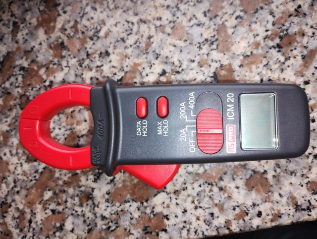 Pinza amperometrica RS PRO ICM20 400A