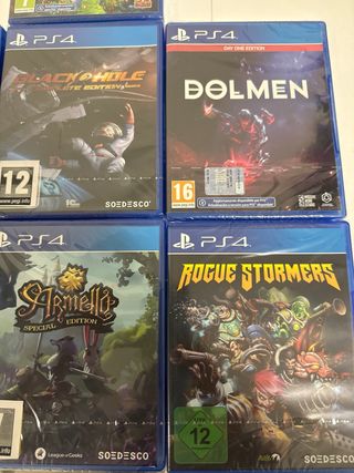 Lote Juegos PS4 y PS5