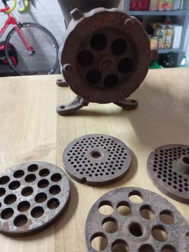 Picadora carne antigua Alexanderwerk 22