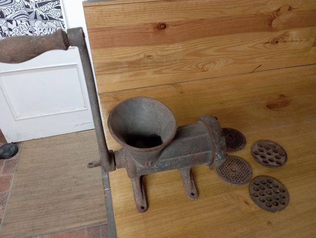 Picadora carne antigua Alexanderwerk 22