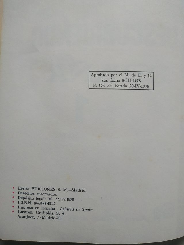Libro Descubriendo España 1978