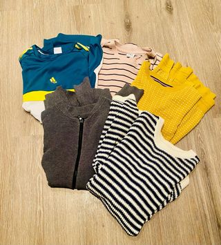 Lote ropa hombre M multicolor