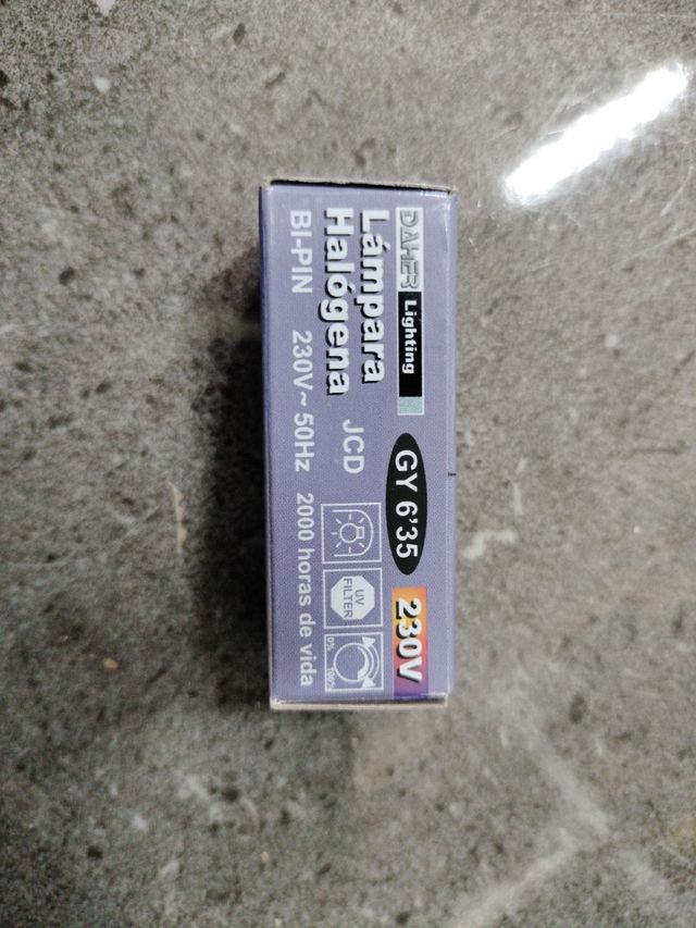 19 Lámparas Halógenas GY6.35