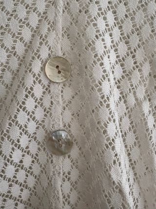 Top encaje blanco preplum