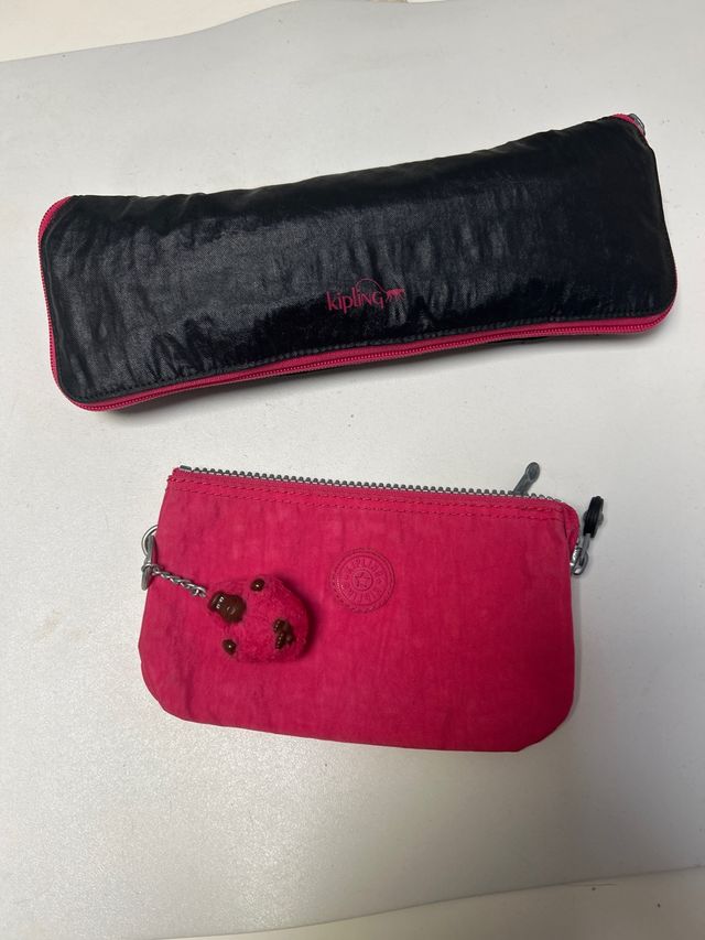 Kipling: Bolso y monedero rosa