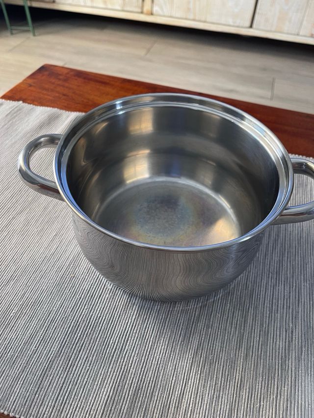 Cacerola acero inoxidable c/tapa