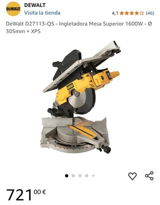 Ingletadora DeWalt D27113-QS 1600W