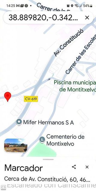 Terreno en venta en Benigánim