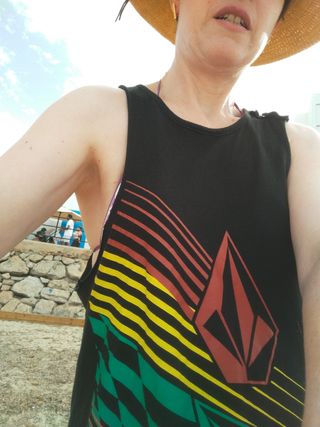 Vestido Volcom - Negro/Multicolor