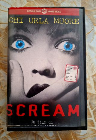 VHS Scream - Chi urla muore di Wes Craven