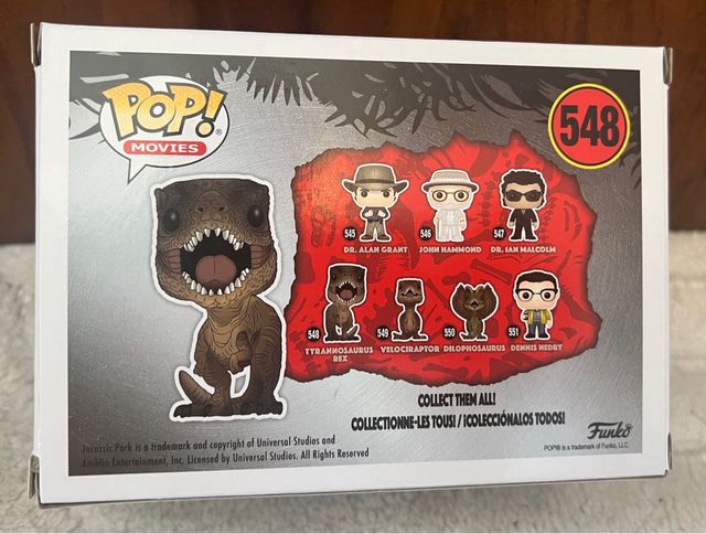 3 Funko Pop! Jurassic Park