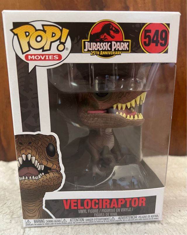 3 Funko Pop! Jurassic Park