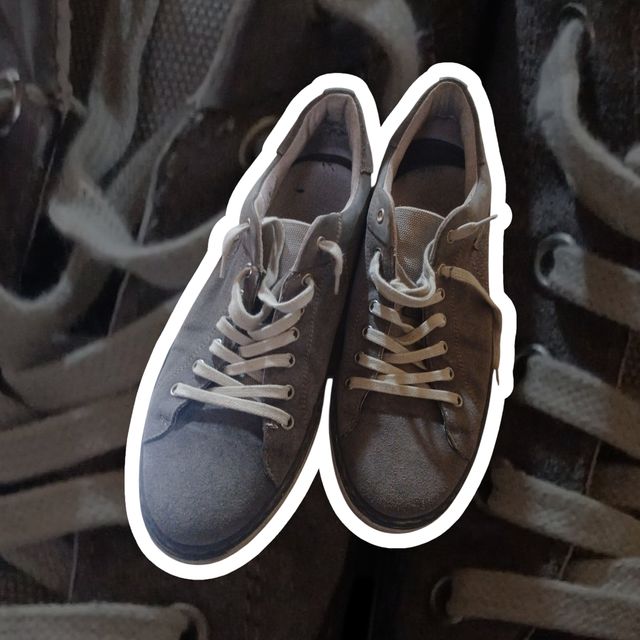 Mocassini grigi taglia 43