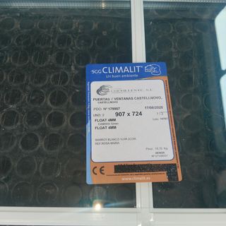 Ventana PVC Climalit 90x72cm