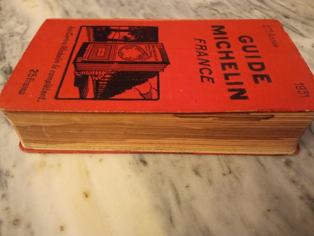 Guia Michelin de Francia 1931