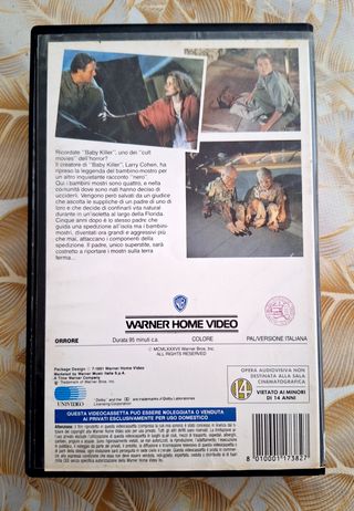 VHS Baby Killer III di Larry Cohen's