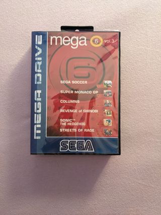 Mega Drive -SEGA - Mega 6 en 1 Vol. 3