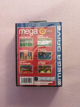 Mega Drive -SEGA - Mega 6 en 1 Vol. 3