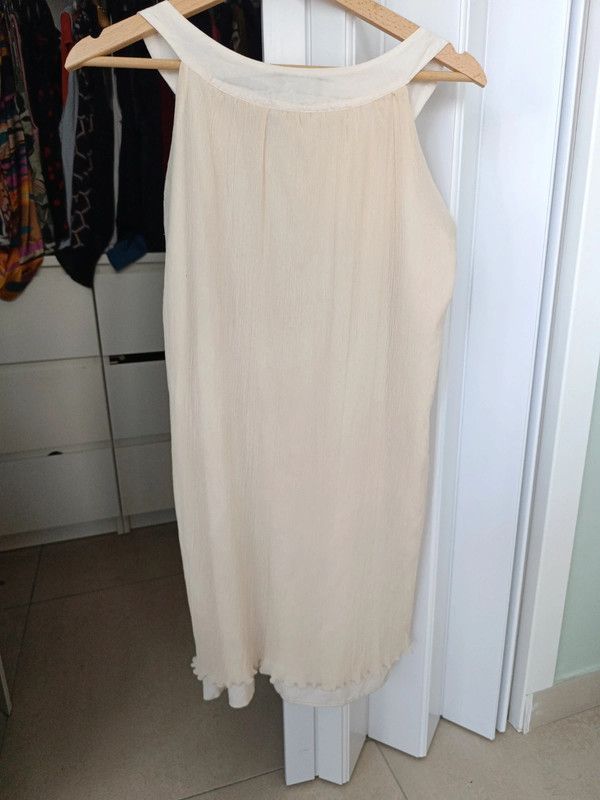 Vestito Queenle panna tg S