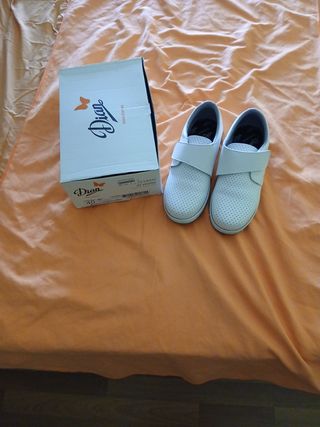 Zapatos Dian blancos - Talla 40