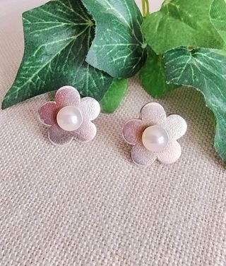 Pendientes Tous perla y plata