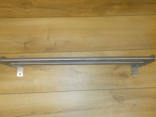 Toallero doble Ikea Grundtal - Acero