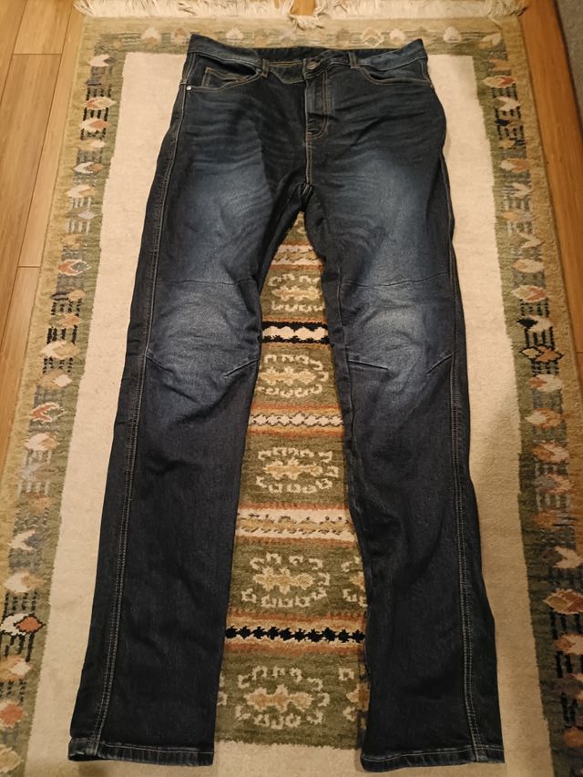 2 Vaqueros moto con protecciones