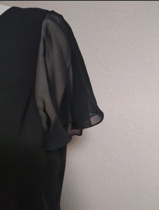 Precioso Vestido negro fiesta El Corte Inglés T 46