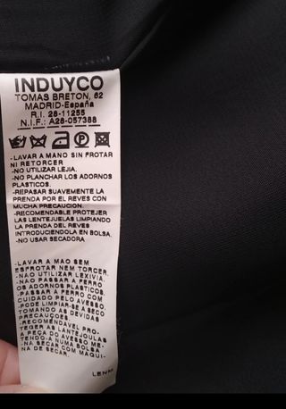 Precioso Vestido negro fiesta El Corte Inglés T 46