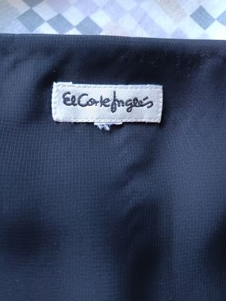 Precioso Vestido negro fiesta El Corte Inglés T 46