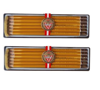 24 Matite Koh-I-Noor 1500 Vintage