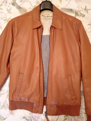 Cazadora Pepe Jeans marrón talla S