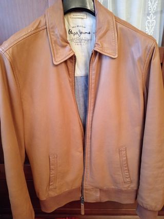 Cazadora Pepe Jeans marrón talla S