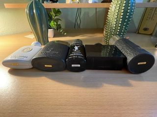 5 Flaconi Profumi Vintage Uomo Vuoti