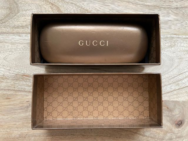 Gafas Gucci verdes - con caja y funda