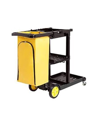 Amazon Basics Carro de limpieza con bolsa con crem