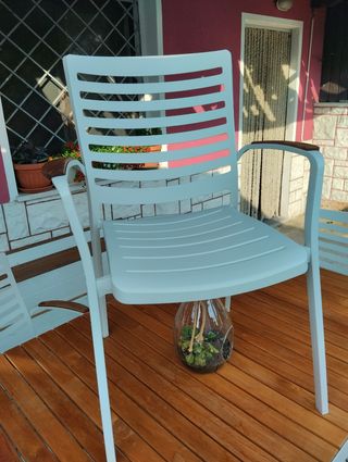 Tavolo giardino 6 poltroncine FSC