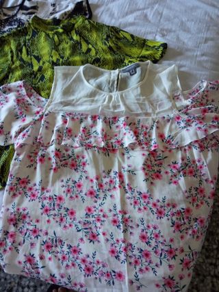 Lote 6 blusas verano