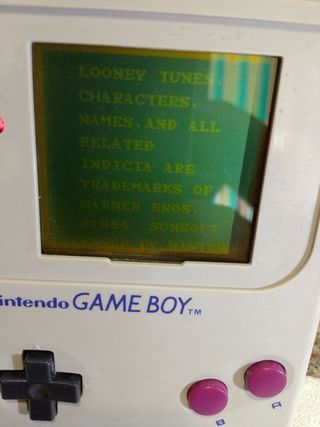 Juego Daffy Duck Game Boy 