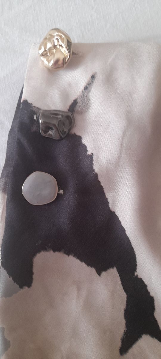 Falda midi Zara satinada