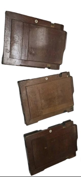 3 Portalastre in Mogano - Fotografia