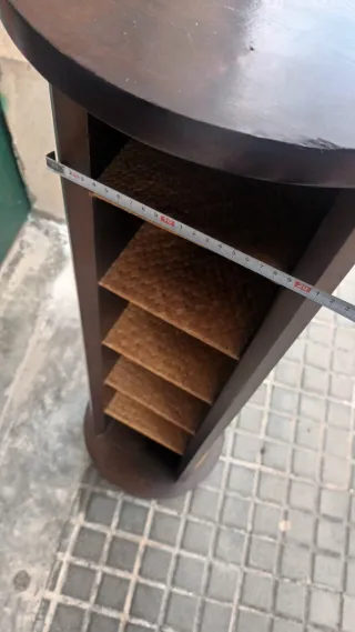 Estantería Ratan-Madera Marrón